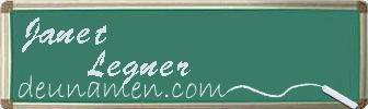 Janet Legner Visitenkarte